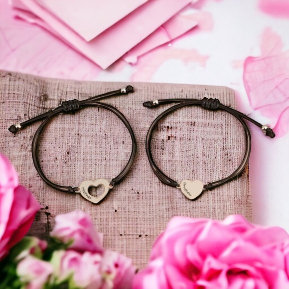 Forever Connected: Adorable Mother-Daughter Matching Wish Bracelet Set! - Picture 4 of 6